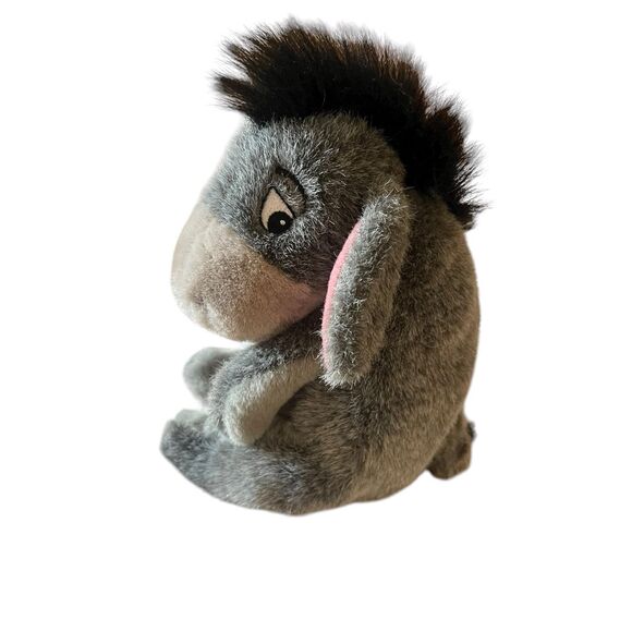 Walt Disney World Gray Removeable Tail Eeyore Plush Stuffed Animal 9" - Picture 5 of 9